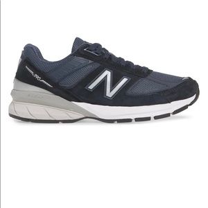 New Balance 990 Men’s 11.5 Navy Blue Suede & Mesh